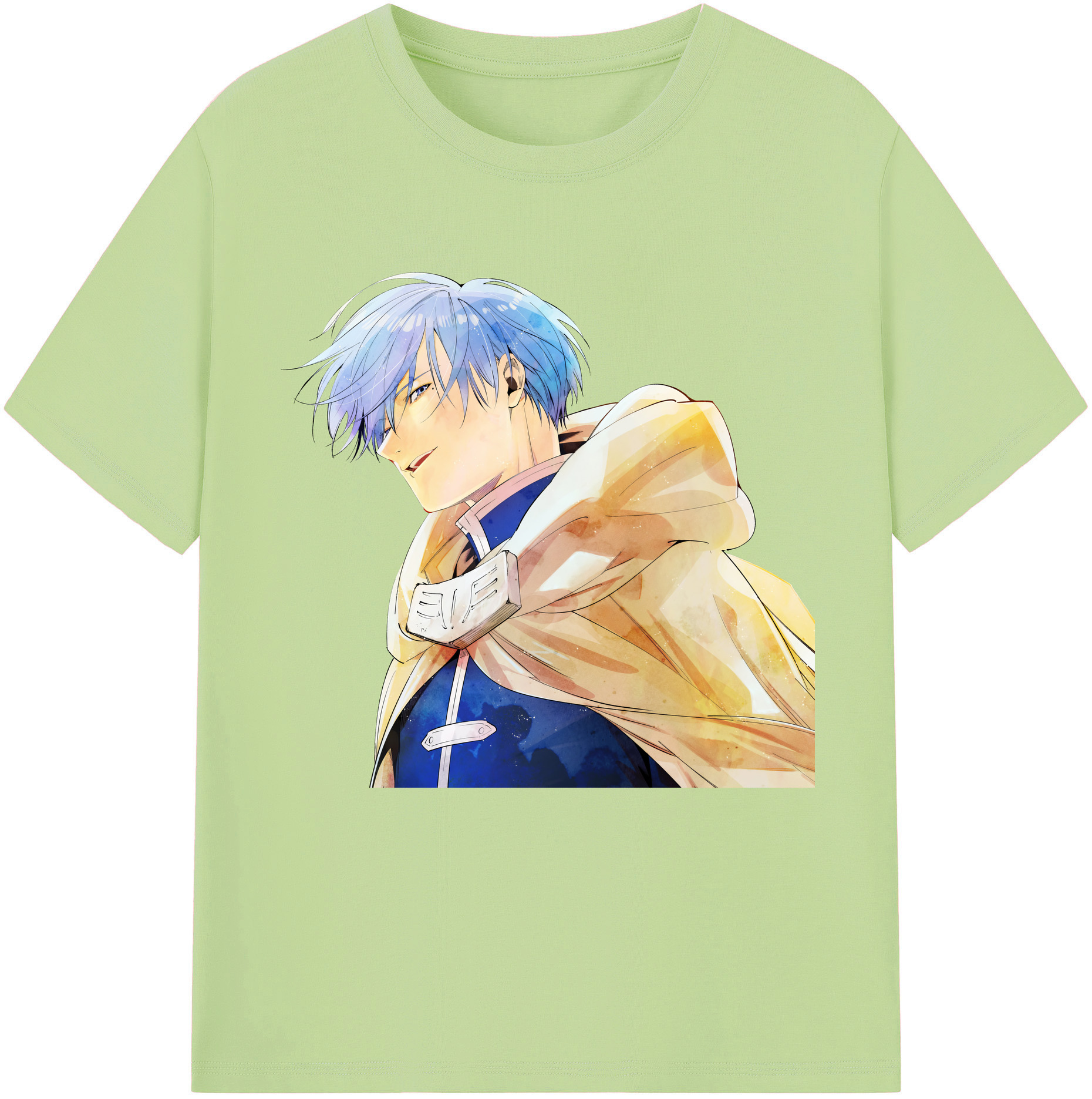（画像用） 葬送のフリーレン Frieren 綿100％半袖Tシャツ（フロントプリント）
